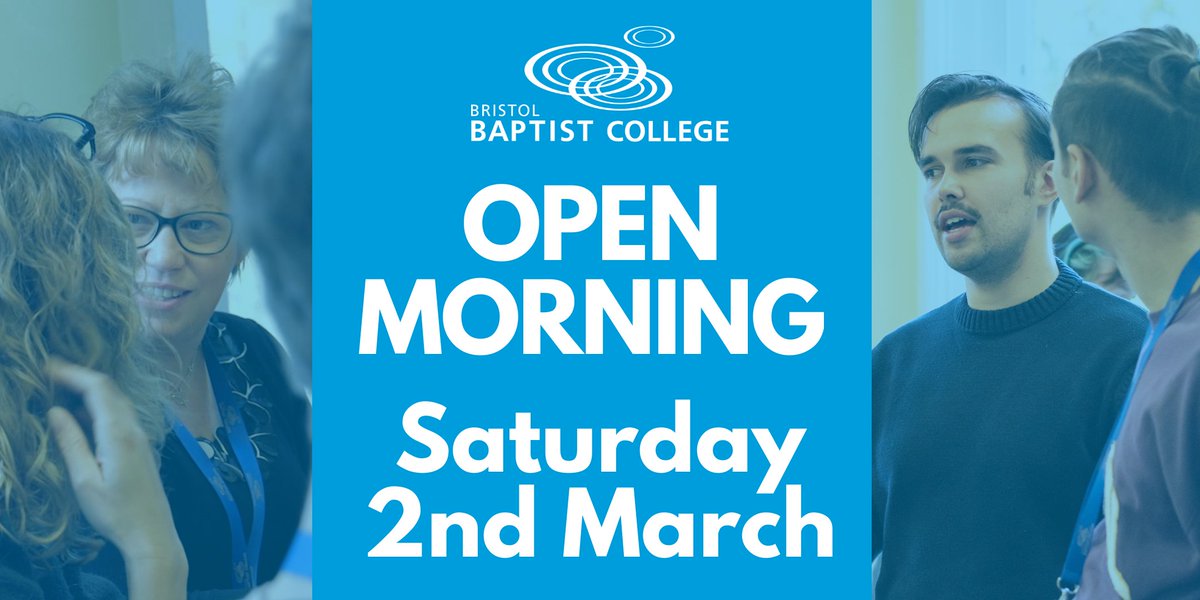 OPEN MORNING 2nd March
Interested in what studying with us looks like? Exploring God's call for your life? Desperate to get your teeth into some Theology? Want Children, Youth &amp; Families training? Find out more at our Open Morning.
Sign up: eventbrite.co.uk/e/open-morning…