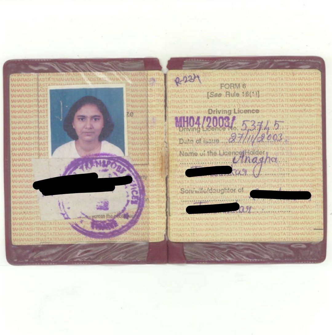 TweetAnagha's tweet photo. @MMVD_RTO Respected team,
I'm denied for the renewal of my 4 wheeler licence since my record with #ThaneRTO is damaged. I've been visiting for 2 months with my original licence for renewal from Mr. Nalawade and Mr. Jayant Patil.
@CMOMaharashtra 
@ThaneCollector https://t.co/HI44g4vlBk