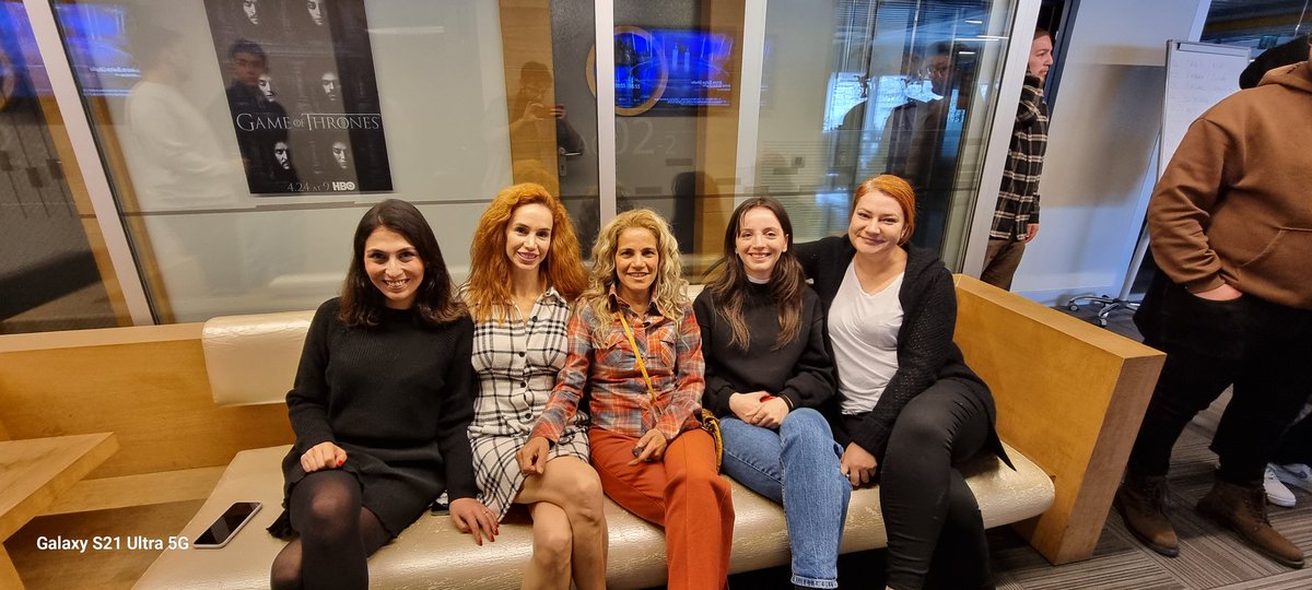 AslanSerayaslan's tweet photo. Doğuş Üniversitesi Dijital Oyun Tasarımı bölümü öğrencileri dönem içinde gördükleri 'Ses Tasarımı' dersi kapsamında, 
Maslak NTV ses stüdyolarına bir eğitim gezisi düzenledik. @DogusUniv @DogusYayinGrubu @azizacar1969 https://t.co/hZC60Bsj65