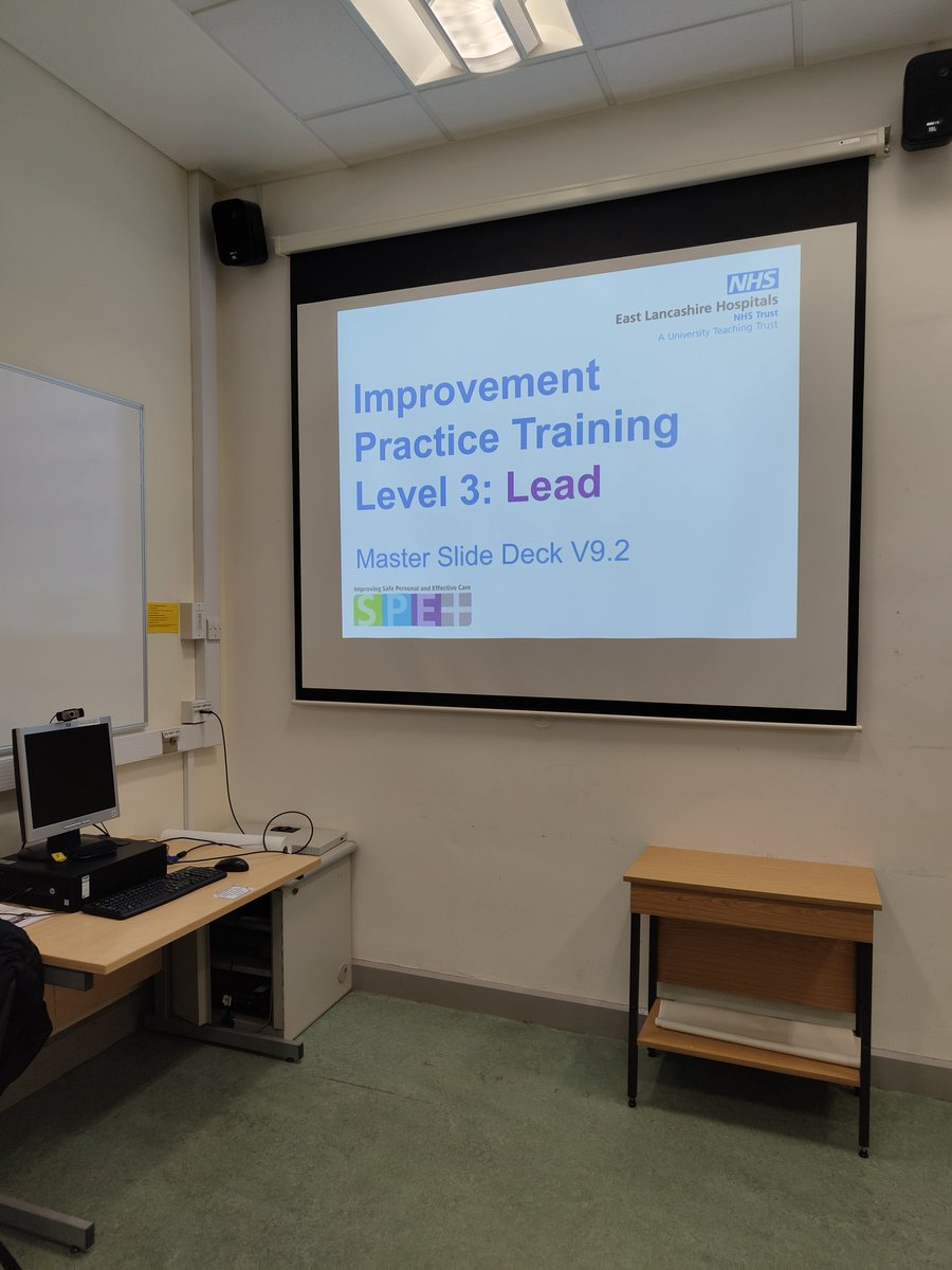 Have you every been at work thinking that process doesn't work? If the answer is yes and you would like to explore this further and see how you can improve the process then book on our Level 2&3 Improvement training on the Learning hub @ELHT_NHS @ELHT_DERI @ELHT_MEC