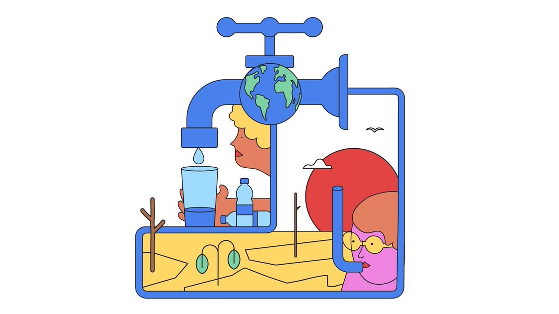 ademe's tweet photo. L’#eau est présente partout et pourtant nous n’avons jamais autant eu peur d’en manquer. 💧 
Pour approfondir vos connaissances sur cette ressource précieuse, découvrez l’infographie illustrée réalisée par @qqfait en partenariat avec l'@ademe 👉https://t.co/ohI8QCjdJ1 https://t.co/BcxVjnjYOZ