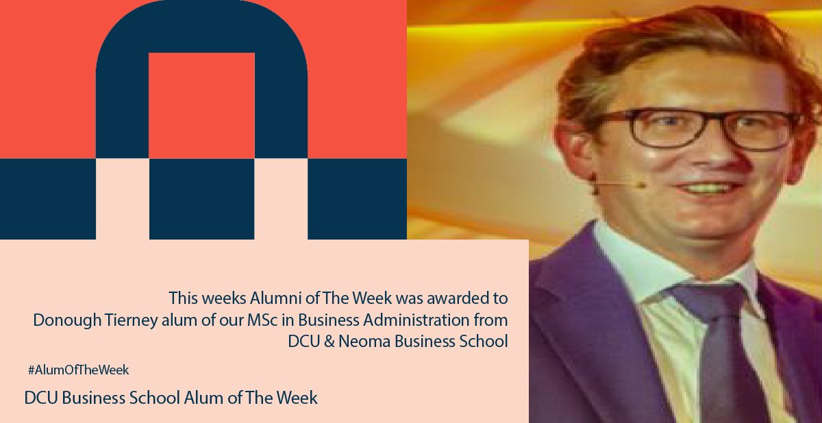 BusinessDCU's tweet photo. 🌟 Meet our #BusinessDCU #AlumoftheWeek, Donough Tierney!  

With a stellar career spanning @Airbus to disruptive #startups, Donough is a leader in #Aerospace and #Defence. An academic achiever with degrees from @DCU, @NEOMA & @UCC, he's also a certified director and Chartered Marketer. Founder of AdFulcrum, Donough advises on Aerospace, #dualusetechnology, and #ESGsolutions. 

His global impact includes a role at Dublin Aerospace, fundraising projects, and mentoring through accelerators. Based in Berlin, he brings a wealth of experience to Europe. 

Join us in celebrating Donough's leadership, innovation, and impact! 👏

#BusinessDCU #DCUalumni #MeetTheTalent #Leadership #Globalimpact