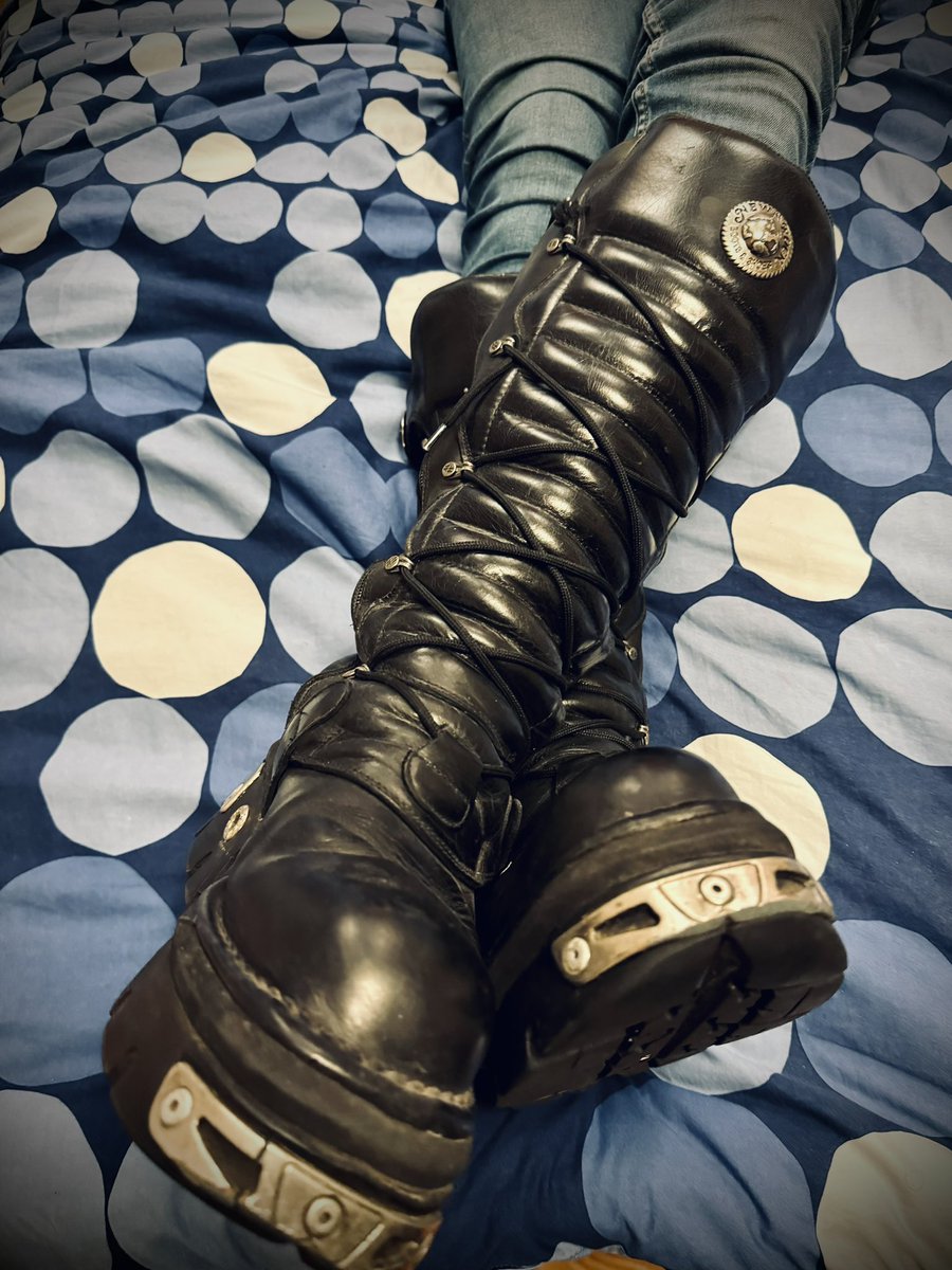 Just a pair of hot high New Rocks - <a href="/Zaff741/">Zaff</a> was wearing them very well 😈