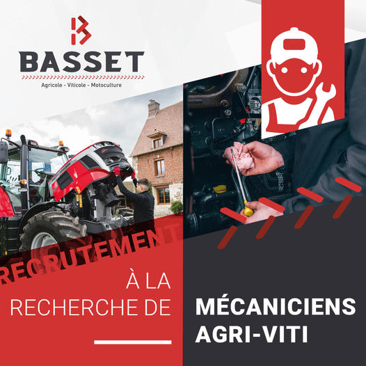 [ALERTE RECRUTEMENT] Nous recherchons 6 mécaniciens agricoles et viticoles !
Rejoignez une entreprise en pleine expansion et appartenant à un groupe de dimension nationale dans lequel vous pourrez évoluer.
#recrutement #polisot #barsuraube #offredemploi #emploi #cv #troyes #cdi