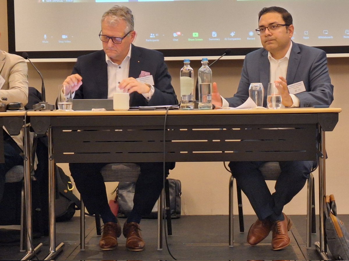 🛞 "#AccessToData for vehicles is important, as data-driven solutions are the future of predictive road maintenance &amp; smart city planning", concludes <a href="/__RaghunathB__/">Raghunath Banerjee</a> as he calls on the <a href="/EU_Commission/">European Commission</a> to build on the #DataAct and bring forward sector legislation.