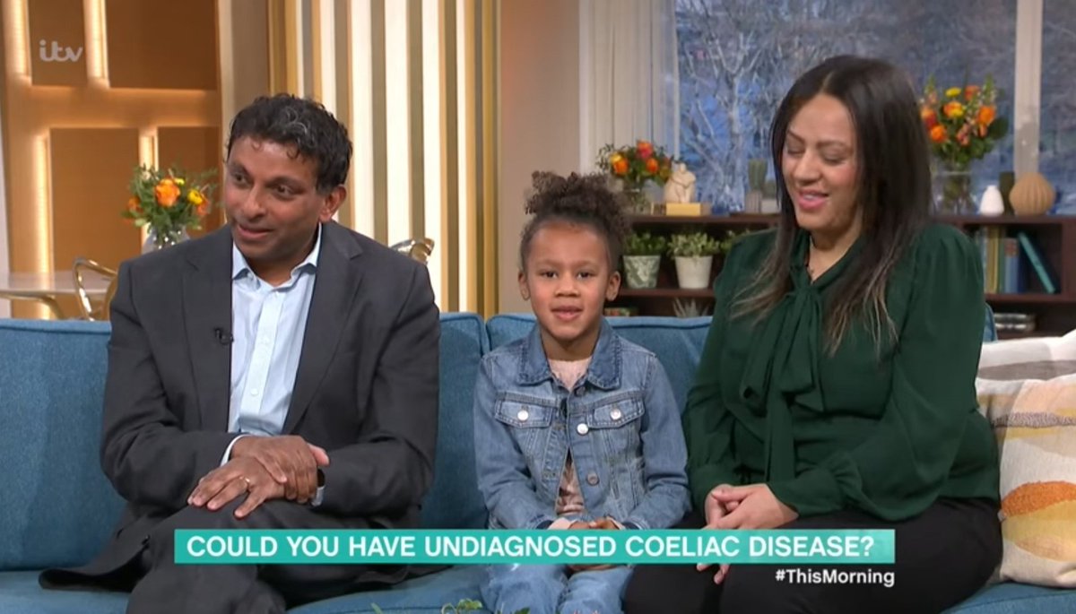 Cristian Costas (@cristiancostasb) on Twitter photo So brilliant to see <a href="/thismorning/">This Morning</a> bring on TV little Frankie diagnosed with coeliac disease and her mum as well as Prof Sanders (leading gastroenterologist in the world in both research and clinical expertise when it comes to coeliac disease) to raise awareness of coeliac disease So brilliant to see <a href="/thismorning/">This Morning</a> bring on TV little Frankie diagnosed with coeliac disease and her mum as well as Prof Sanders (leading gastroenterologist in the world in both research and clinical expertise when it comes to coeliac disease) to raise awareness of coeliac disease