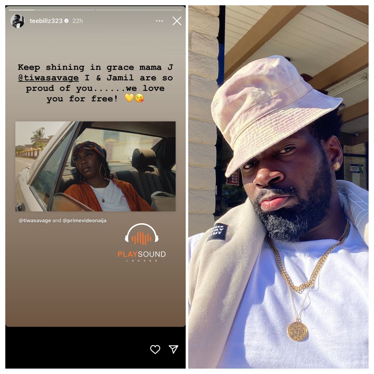 playsoundloaded's tweet photo. Mama J, we are proud of you – #TeeBillz praises Ex-wife, #TiwaSavage

#PlaySoundLoaded #PlaySoundLoadedTV #podcast #youtube #event #celebrity #trending #lifestyle #artist #media #viral #entertainer #show #livemusic #rap #movie #entertainment #music #comedy #hiphop #dance https://t.co/1GinVaGfqm