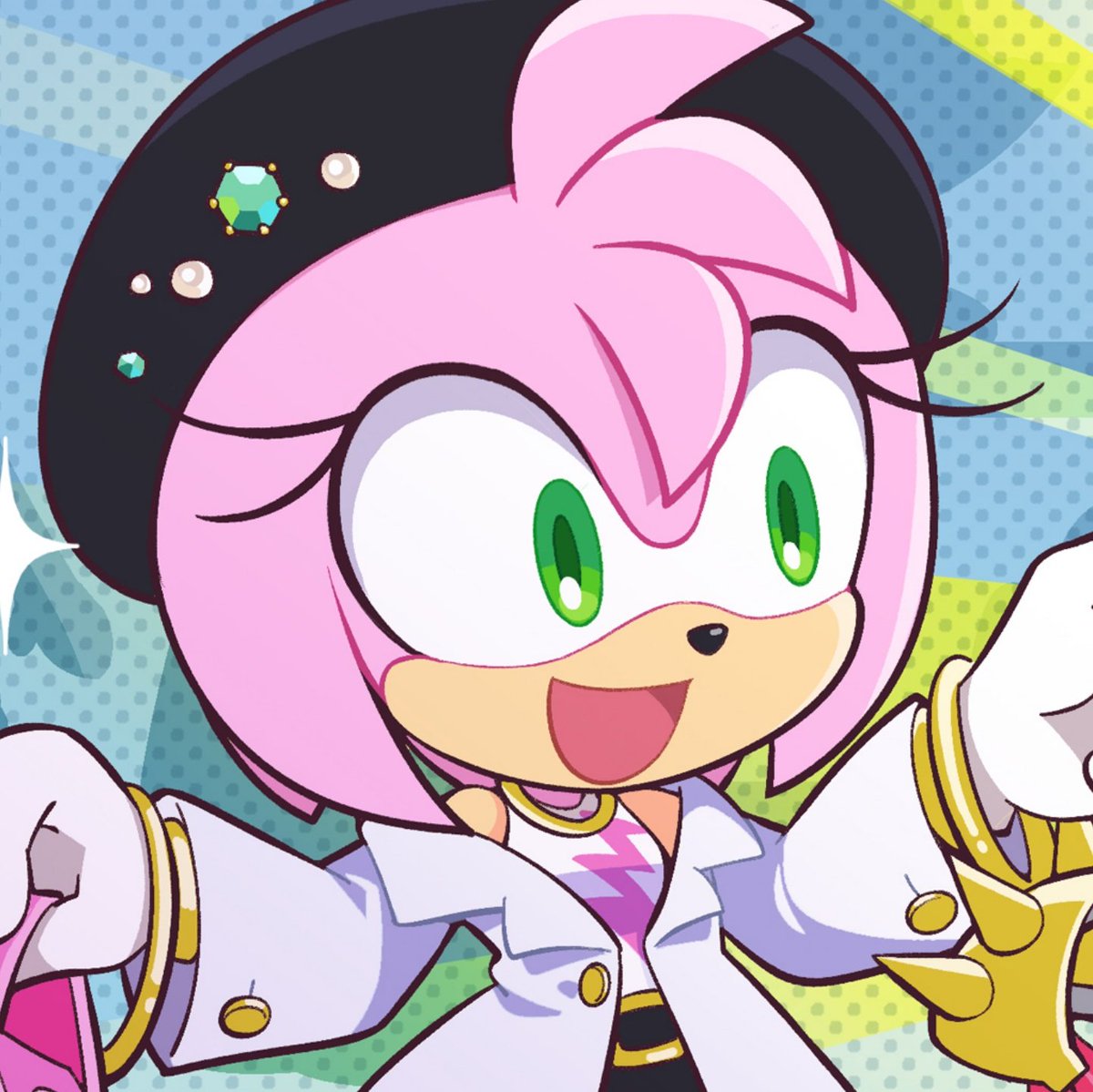 はるか　Amy Here's a look at new @SonicOfficialJP calendar artwork for