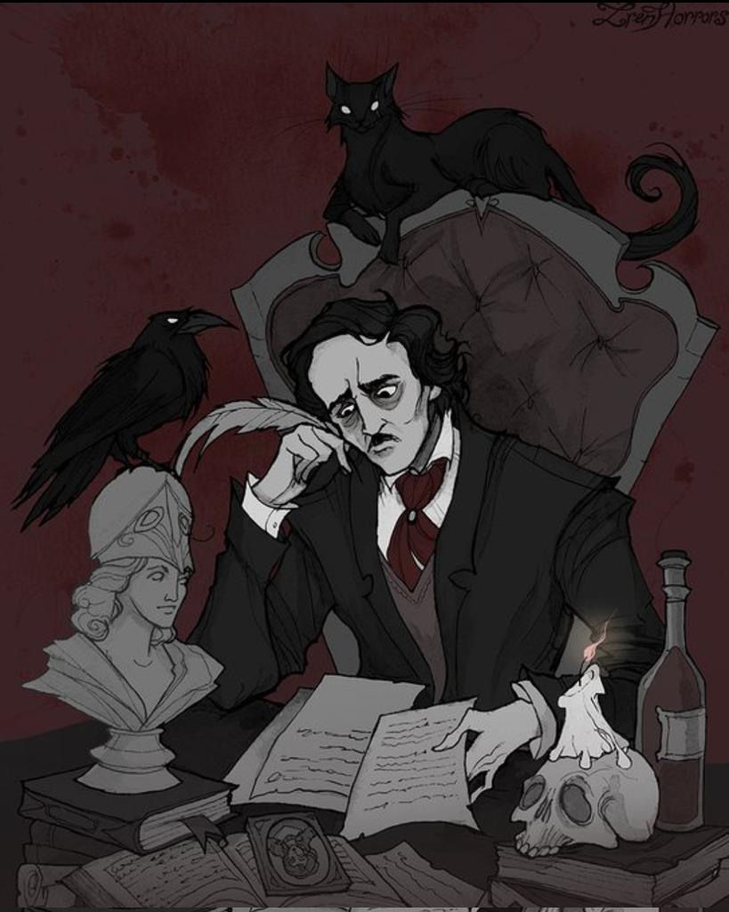 Bibliomaniatico's tweet photo. "Los monstruos más temibles son los que se esconden en nuestras almas".

Edgar Allan Poe. https://t.co/WiirZUawMr