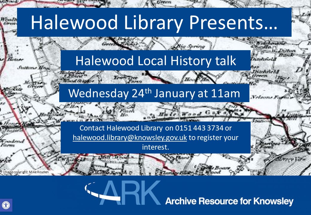 Looking forward to next week... we're heading over to #Halewood #Library, where it's all about the history of Halewood and sharing some reminiscences #local #history #community #archives #memories #Knowsley #Libraries Why not join us ?