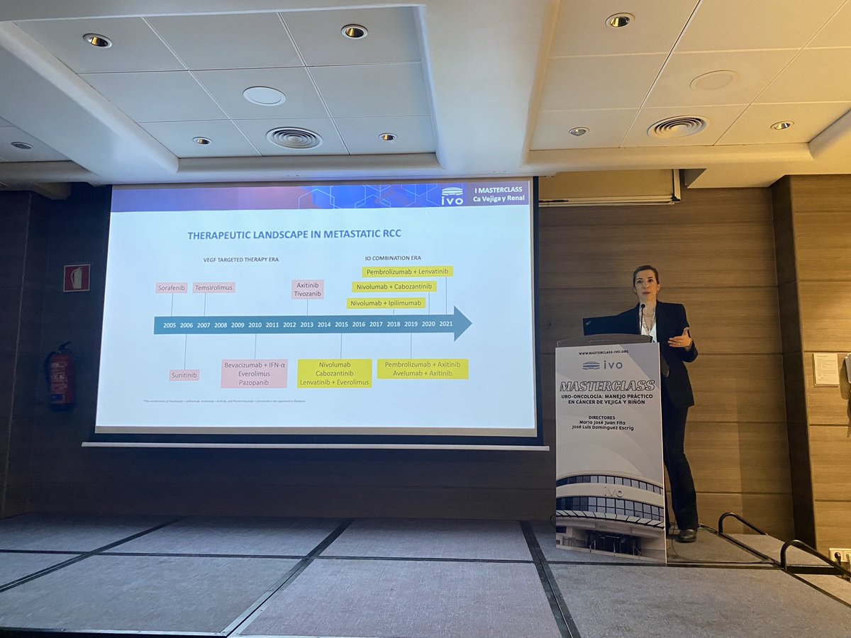 Top talks and interactive discussion on IOs options in metastatic RCC with Ma José Juan, Ignacio Durán and Paolo Gontero. IVO MASTERCLASS on Bladder and Renal Cancer.