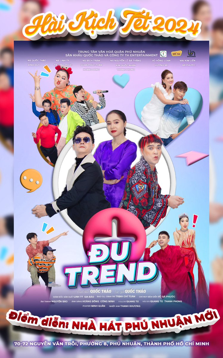 nguyenlebathang's tweet photo. 😂Đừng để mình bị "lạc trend"
SUẤT DIỄN ĐẶC BIỆT: 28/01/2024 lúc 19h30.
🌈Điểm diễn: Nhà Hát Phú Nhuận Mới
70 - 72 Nguyễn Văn Trỗi, P.8, Phú Nhuận, TP.HCM.
🎟️ Đặt vé ngay hôm nay:
Đặt vé Inbox fanpage hoặc liên hệ
Hotline: 0866 749 048(Zalo)
#skkqt #DuTrend https://t.co/3TE2WZp444