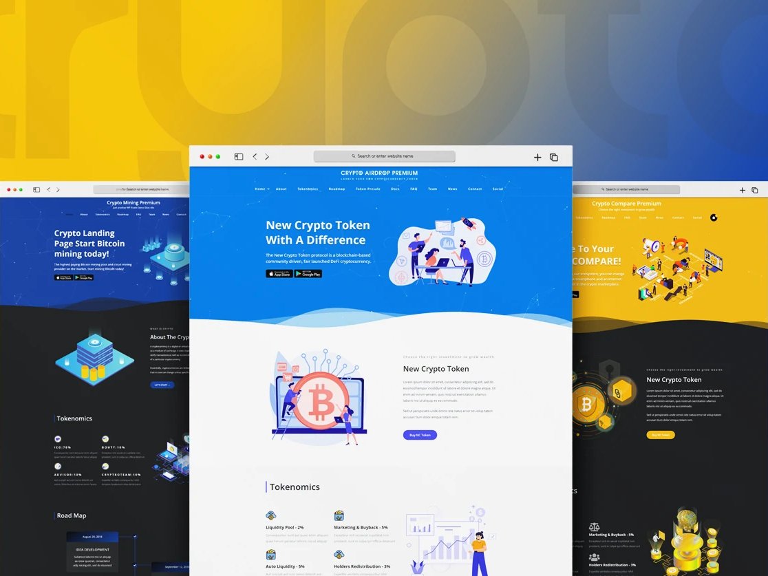 Salman4028khan's tweet photo. The Crypto Airdrop Premium WordPress theme a versatile and professional theme for creating fully functional and feature-rich one-page parallax websites with a creative and colorful design.
#WordPress #Theme #CryptoSite
Crypto-Airdrop-Premium: https://t.co/xpVIG7HInp https://t.co/CSxBjUamIq