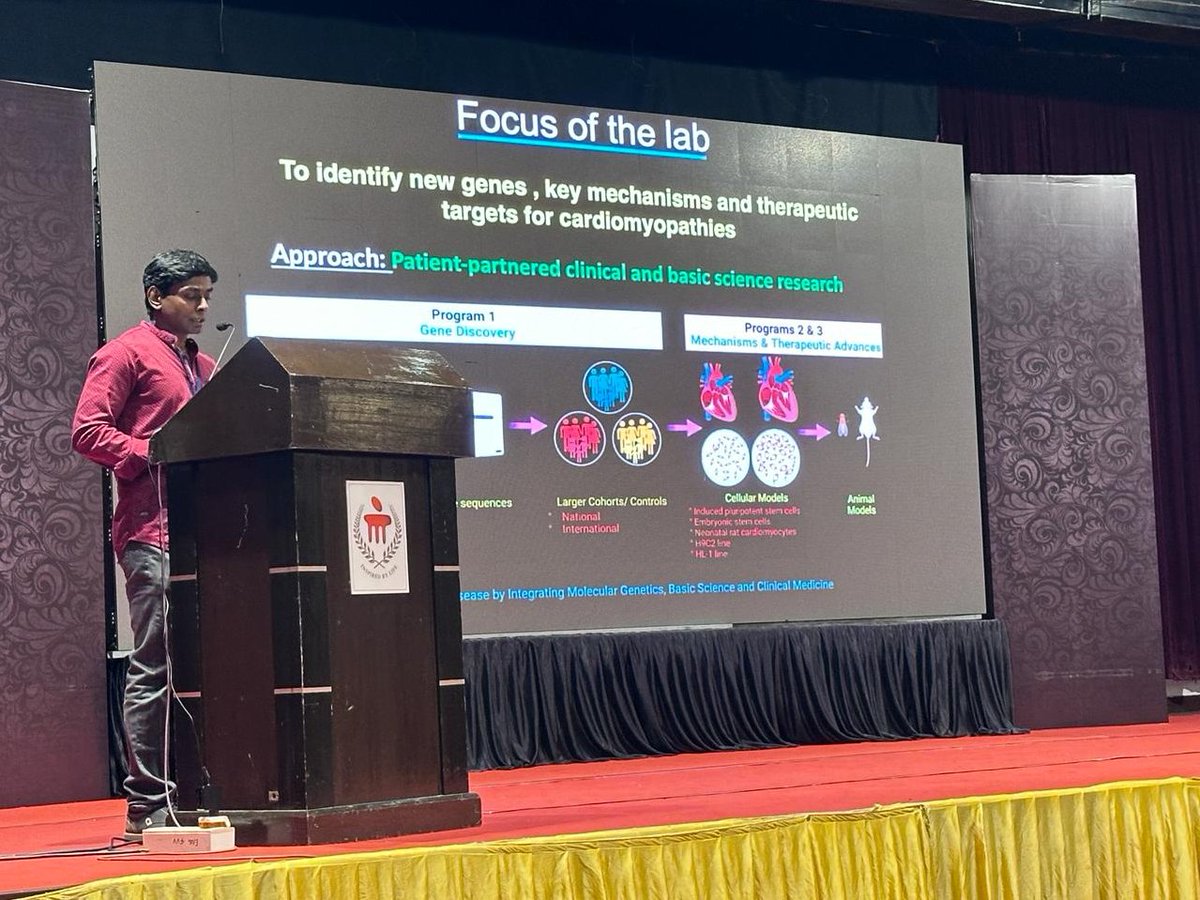 MANIPAL GENETICS UPDATE VII (@manipalgenetic7) on Twitter photo Dr Perundurai <a href="/Dhan_inStem/">Dhandapany Perundurai</a> talked about his team’s focus on identifying new genes and mechanisms associated with cardiomyopathies, elaborated on hypertrophic cardiomyopathies in Noonan syndrome, and focused on PRKCA gene
<a href="/MAHE_Manipal/">Manipal Academy of Higher Education</a> <a href="/CSIR_IND/">CSIR, India</a> <a href="/serbonline/">SERB</a> <a href="/India_Alliance/">DBT/WT India Alliance</a> Dr Perundurai <a href="/Dhan_inStem/">Dhandapany Perundurai</a> talked about his team’s focus on identifying new genes and mechanisms associated with cardiomyopathies, elaborated on hypertrophic cardiomyopathies in Noonan syndrome, and focused on PRKCA gene
<a href="/MAHE_Manipal/">Manipal Academy of Higher Education</a> <a href="/CSIR_IND/">CSIR, India</a> <a href="/serbonline/">SERB</a> <a href="/India_Alliance/">DBT/WT India Alliance</a>