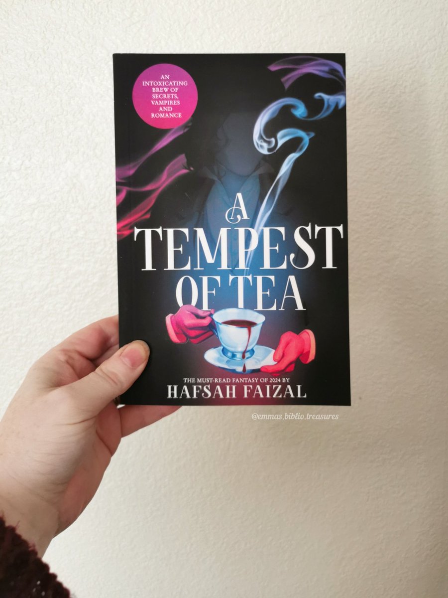 Today's #firstlinesfriday are taken from #ATempestofTea by @hafsahfaizal

Huge thanks to @bookbreakuk
& @panmacmillan for surprising me with this proof copy 

Out February 22nd

instagram.com/p/C2R7FihrRzf/…

#Bookmail #BookTwitter #EmmasAnticipatedTreasures