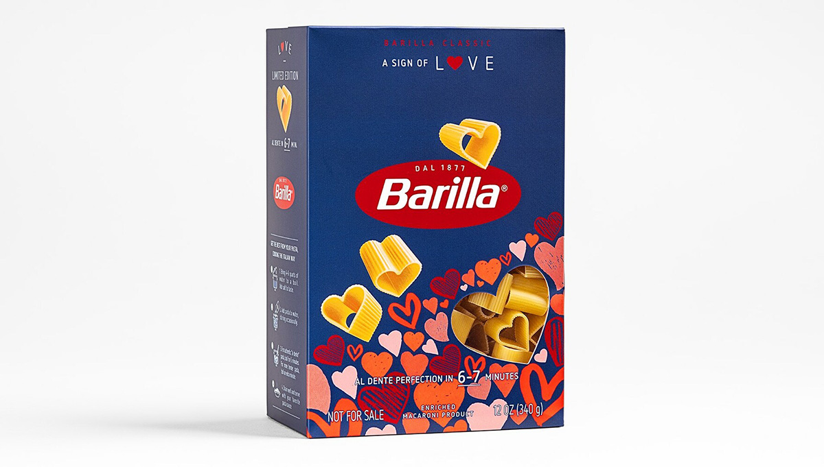 GossipRoomOff's tweet image. Des pâtes et de l’amour... À l'occasion de la Saint-Valentin 2024, Barilla lance des pâtes en forme de cœurs. 🍝❤️