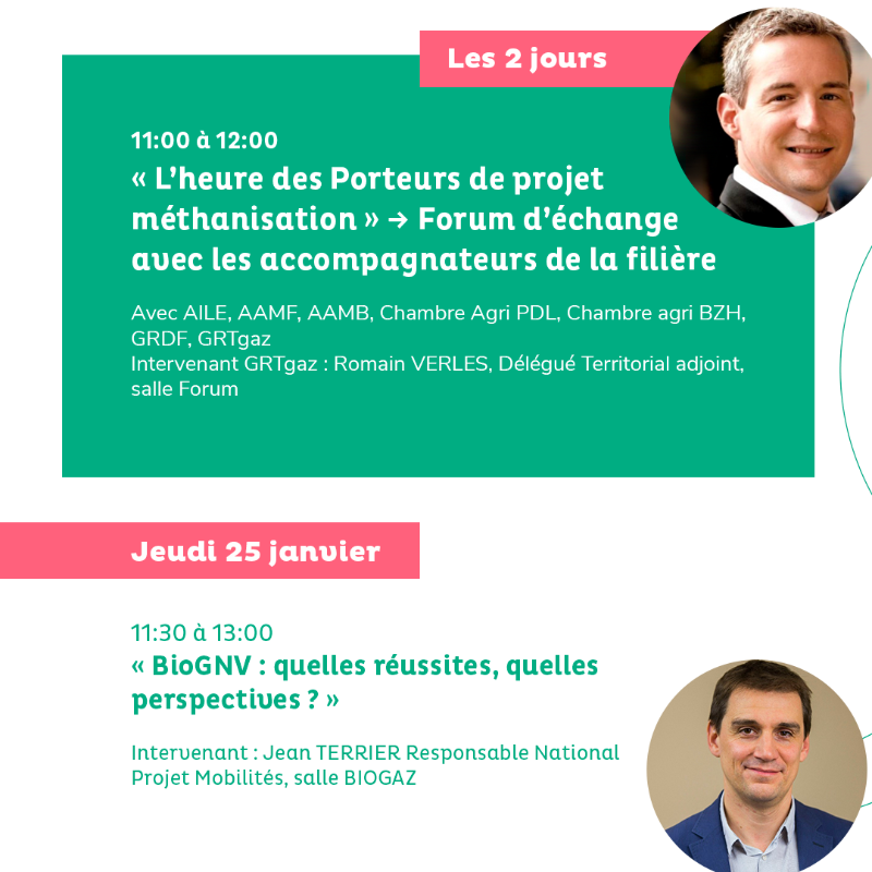 natrangroupe's tweet photo. 📅 Le 24 et 25 janvier, retrouvez-nous à @bio360expo (Stand A24) :

🌱 Méthanisation
🔥 Pyrogazéification
💧 Gazéification Hydrothermale
♻️ Capture et utilisation du carbone à partir du biogaz
🔁 Gaz renouvelables et flexibilité
🚗 BioGNV

Notre Programme complet #Bio360 👇