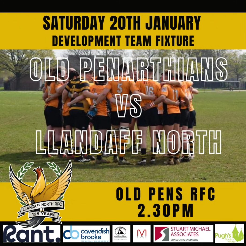 Another busy round of fixtures for our Men's sides. Back to Hailey Park for our 1XV as they face @BracklaRFC. Our Development travel to @Old_Pens_RFC for their fixture. Looking forward to seeing the support in the club before and after the game. #northfamily #oneclub ⚫️🟡