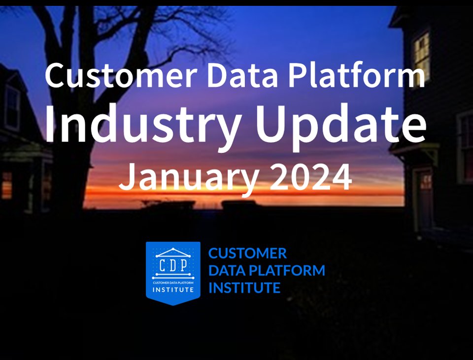 📈 Despite challenging conditions in 2H 2023, the Customer Data Platform industry welcomes new players! Find out more in the CDP Institute's latest Industry Update report. 

news.europawire.eu/customer-data-…

#CRM #CDP #customerdata #martech #dataanalysis #DMP