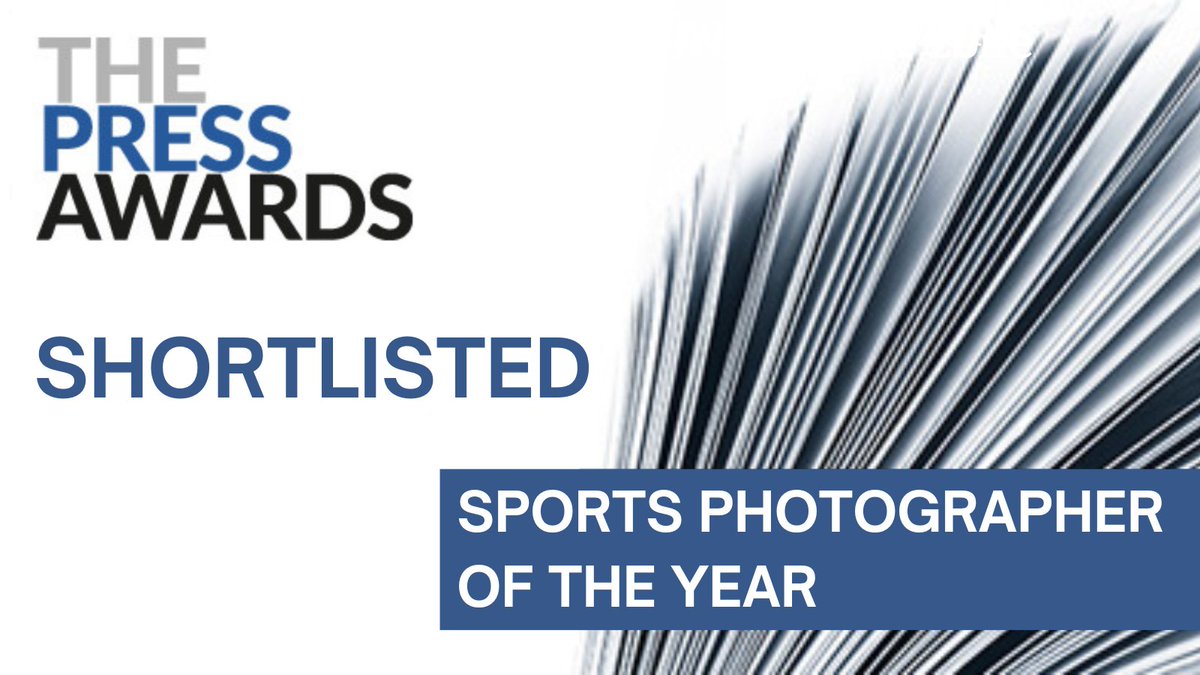 Congratulations to: Andy Hooper / @DailyMailUK Marc Aspland / @thetimes Mike Egerton / @PA Richard Pelham / @TheSun Tom Jenkins / @guardian on being shortlisted in #ThePressAwards Sports Photographer of the Year category View the full shortlist: shorturl.at/dfZ23