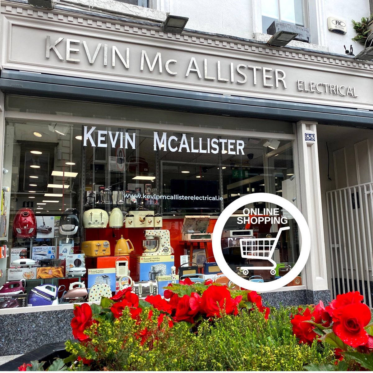 Finding it to cold to shop in store? Our online shop is open 24/7 and we deliver! Visit us at  kevinmcallisterelectrical.ie 

#louthchat