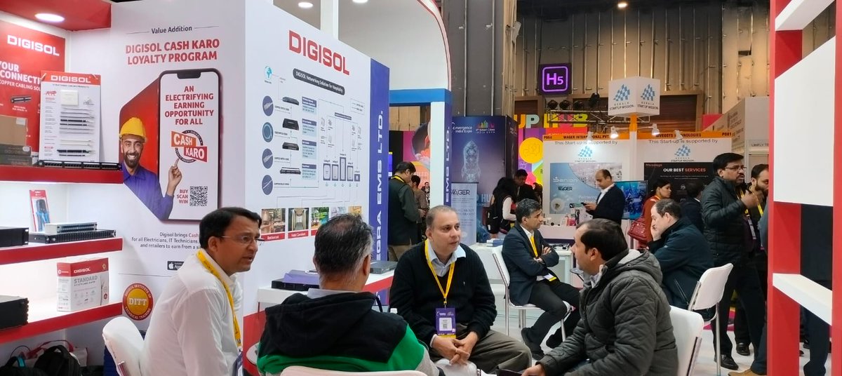 DIGISOL_SNSL's tweet image. Day 2 at Convergence India Expo, New Delhi was amazing! Thanks to all the wonderful attendees for making our event a success. Join us again on the Final Day at Stall No. D474, Pragati Maidan, New Delhi until 6 PM. See you there! 

#ConvergenceIndia #ITNetworking #Digisol