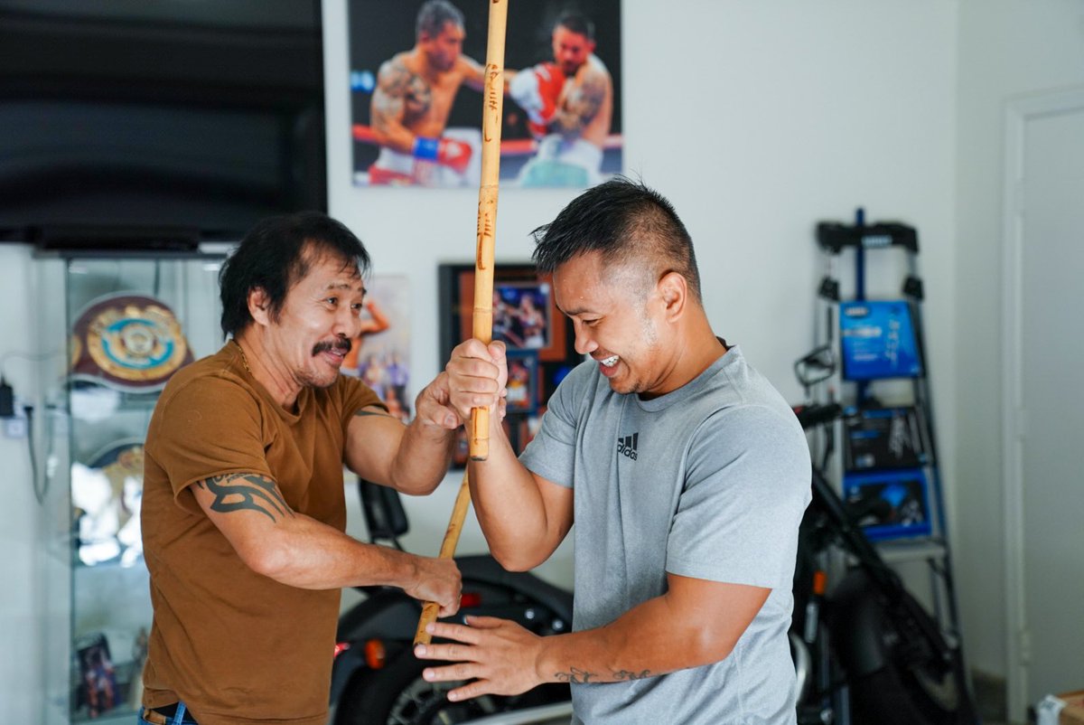 Another National Martial Art of the Philippines that I enjoy with my Dad @citoogesta is Arnis, also known as Kali or Eskrima/Escrima. #FatherSon #Arnis #Eskrima #Philippines #Cebu #MandaueCity #MartialArts #Filipino #TheGestas 📸 @NeilMacasadia