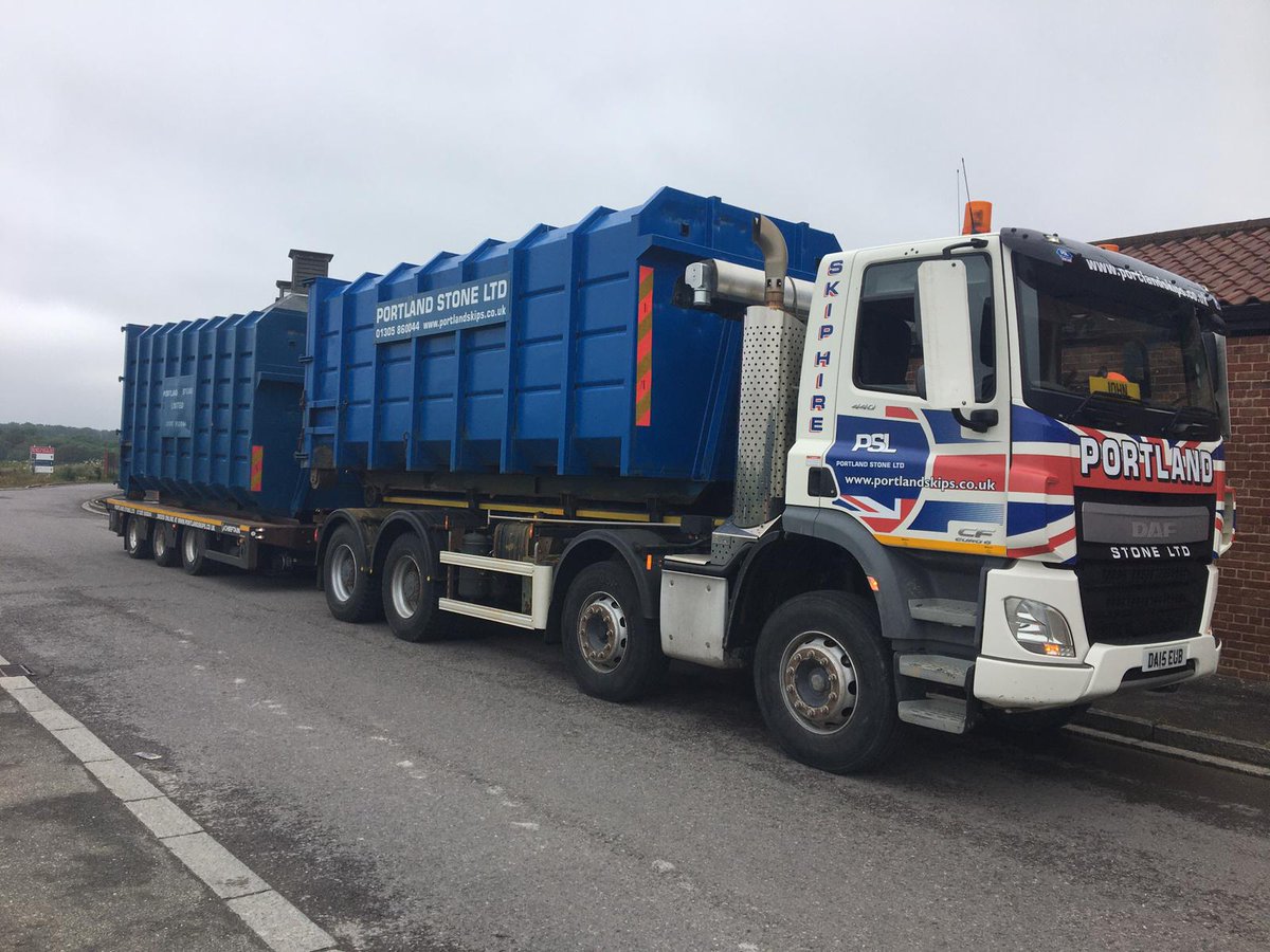 PortlandSkips's tweet photo. 😎When a normal skip just isn't enough, you need a RO/RO😲
Give us a call today for more information and quotations👇

☎️01305 860044 https://t.co/WNFMIf0P2R