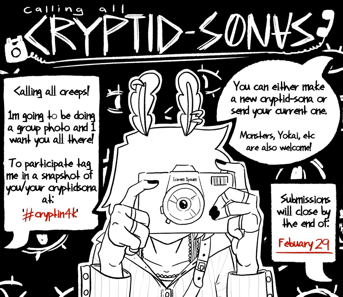 GothmirL's tweet photo. Hi guys! I'm doing a thing!  #cryptin4k
Happy Hunting!👻👽👹👣 https://t.co/ccea2zClmM