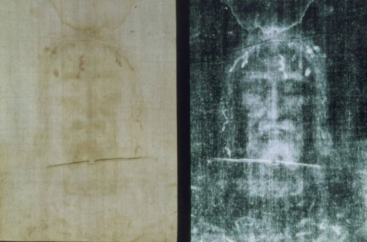 Believed by some to be the burial cloth of Jesus Christ, the shroud bears the image of a man with wounds consistent with crucifixion.

The authenticity and origin of the shroud are highly debated.

#ShroudOfTurin