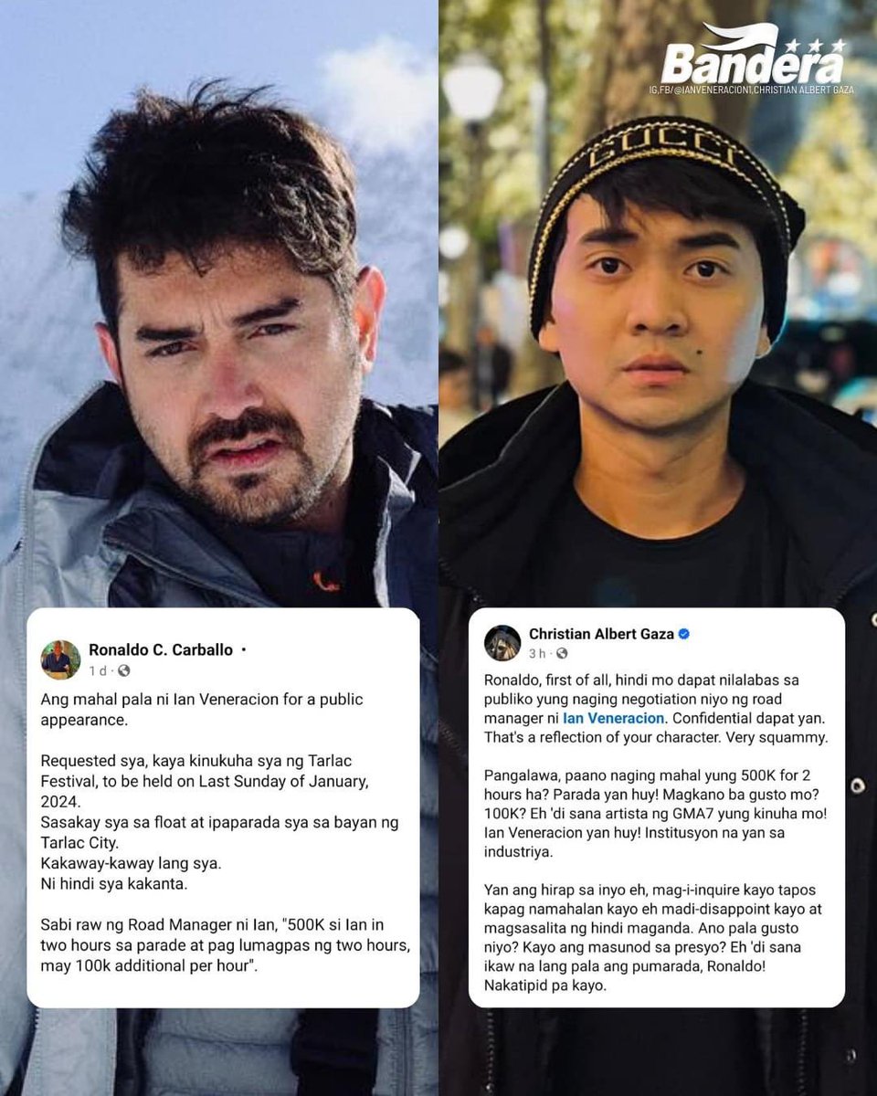 “EH ‘DI SANA ARTISTA NG GMA7 YUNG KINUHA MO”

BWAHAHAHAHAHAHAHAHAHAHA SHUTACCA XIAN GAZA GRABE KA SA MGA KAMUNING ISTARLETS 😂