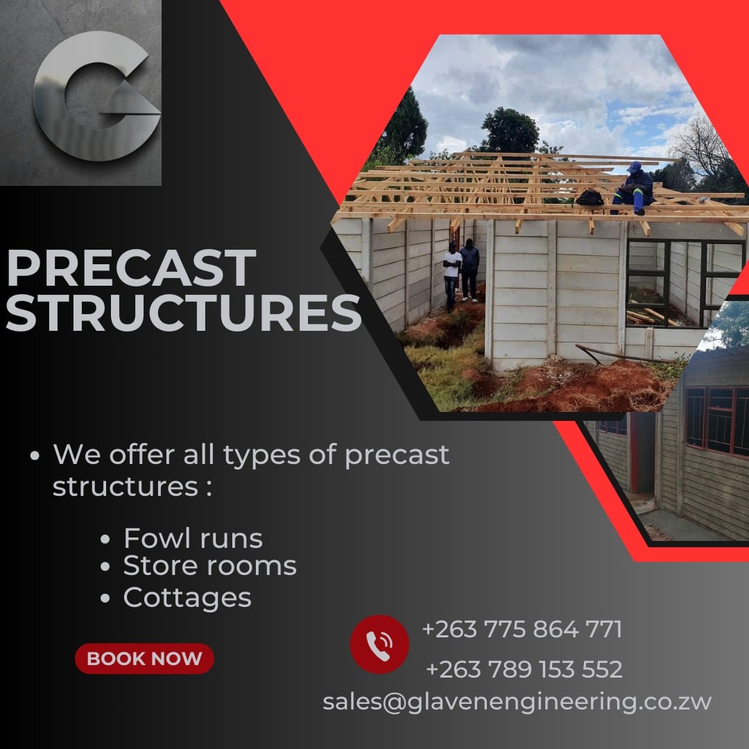 glaven_tech's tweet image. We are expects when it comes to precast structures with a vast experience  of more than 10 years of  in the field, contact us for all your durable precast walls and structures today :
+263 789 153 559
+263 789 153 553
+263 789 153 552

#concreate #construction #precast #cottages.