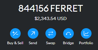 FormaTFormacion's tweet image. received $Ferret revenue share
