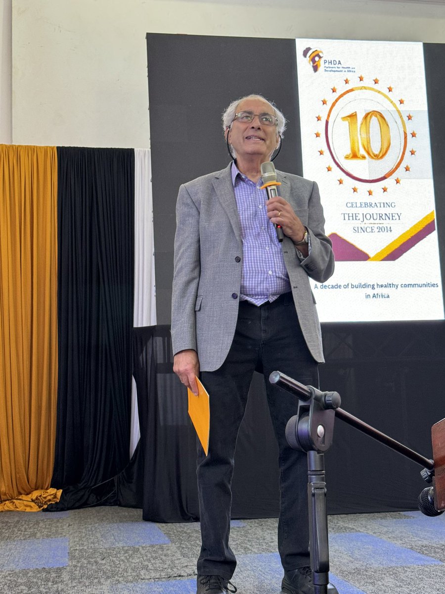 ‘’Today is an exciting occasion to reflect on PHDA’s 10-year journey, and the impact that our work has had on the communities that we serve.’’ @ Dr Stephen Moses Chair of the Board of Directors, PHDA #phdaat10