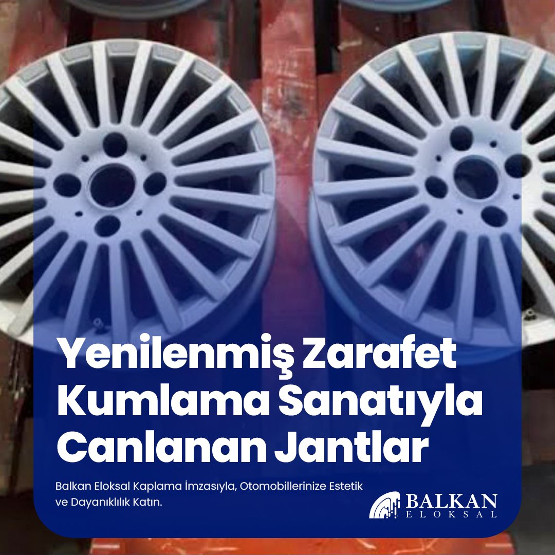 eloksalbalkan's tweet image. Yenilenmiş Zarafet Kumlama Sanatıyla Canlanan Jantlar.
#alüminyum #metal #kumlama