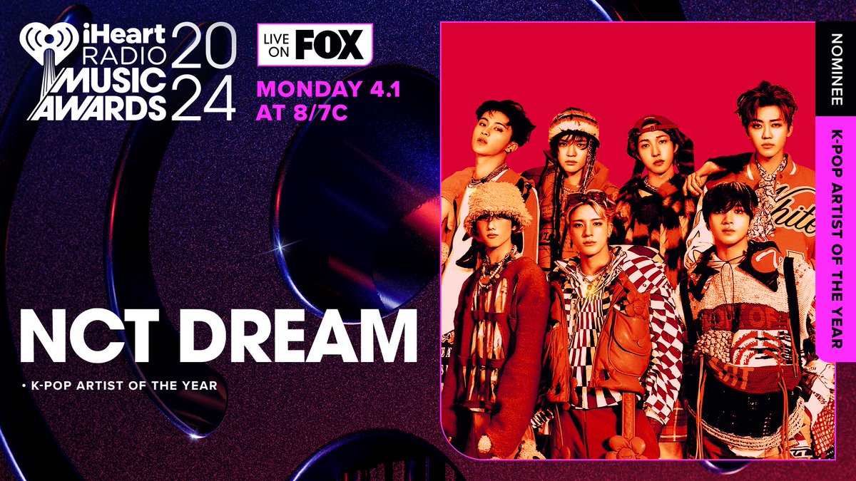 NCTsmtown_DREAM's tweet image. We're nominated for K-Pop Artist of the Year on #iHeartAwards this year.
Thank you @iHeartRadio!
 
#NCTDREAM