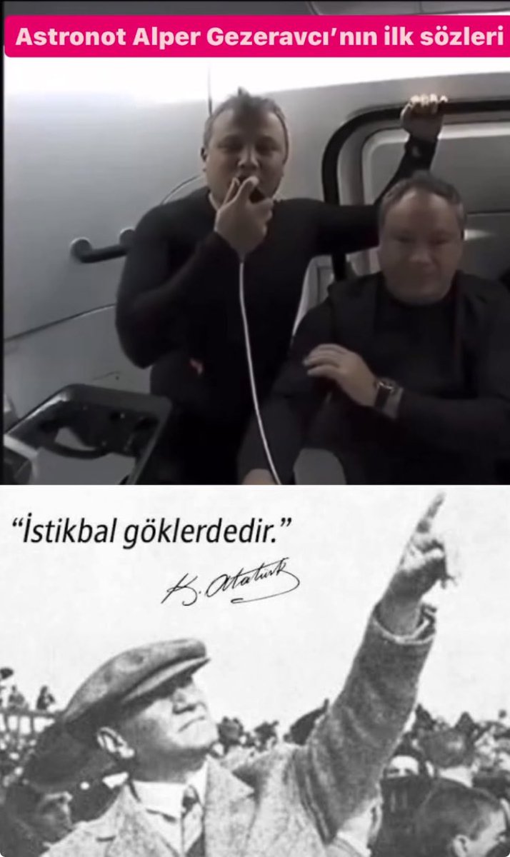 #istikbalgöklerdedir #alpergezeravci 👏🚀