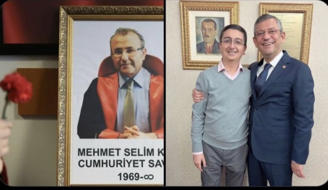 Savcı katilinin kardeşiyle mutluluk pozu! 
Siz Kandile gider eş kardeşlerinizle Türk ordusuna kurşun da atarsınız… 
<a href="/eczozgurozel/">Özgür Özel</a>