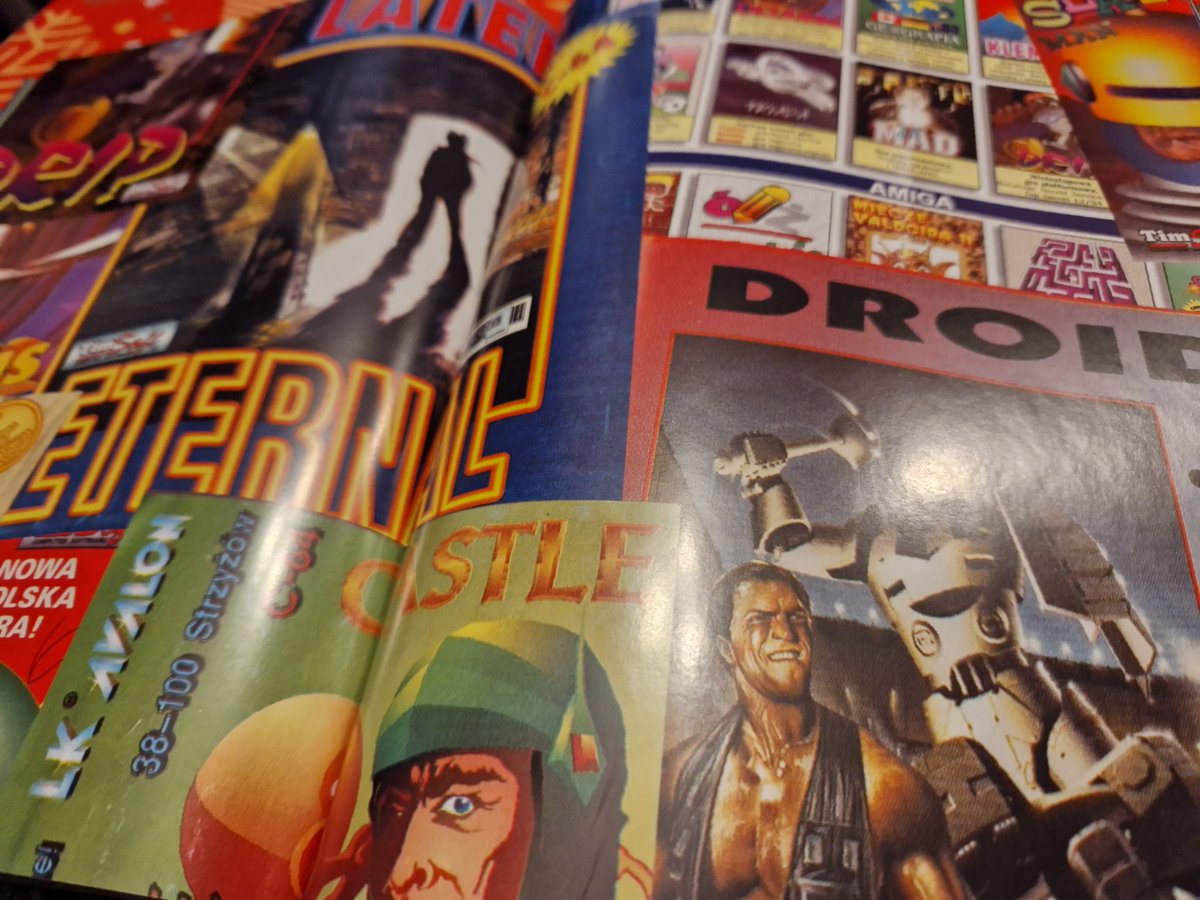 ook.. unlike the “Polish school of poster design”, the covers our 90-ties games probably will not make it into the world canon of graphical works, but it is impossible to deny their authors a considerable measure of creativity :)

more in upcoming album: polishpixels.com/books