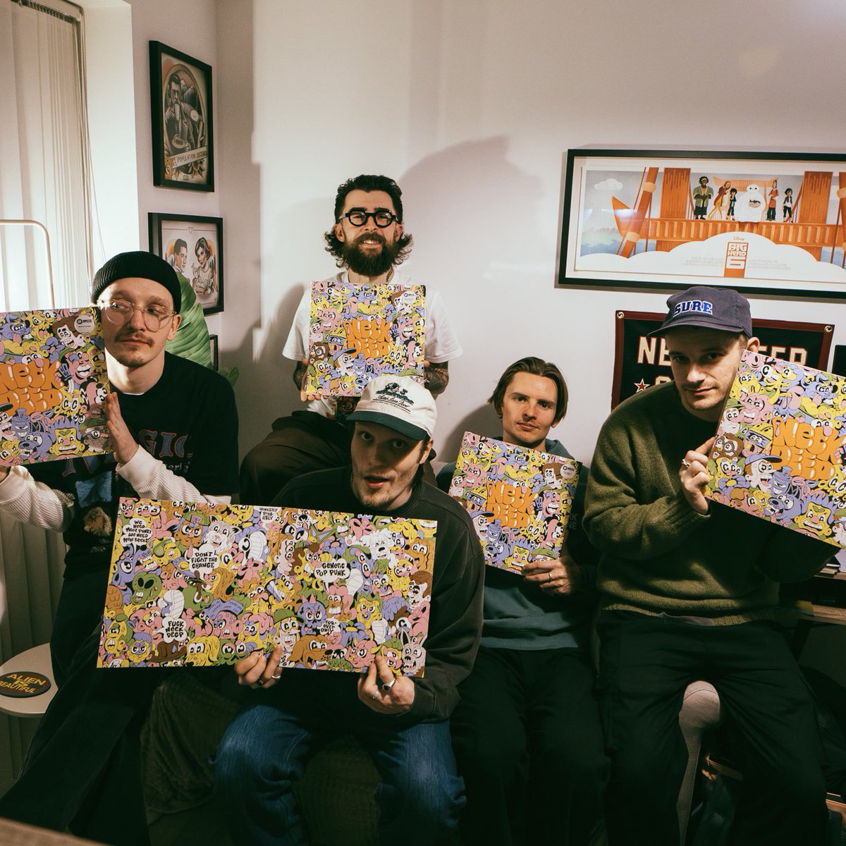 We worked hard to get this album made, but we stayed true to ourselves and made the album that best represents us, from the ground up. We can’t wait for everyone to hear it and feel the same way we did, and to hear these songs sung back to us in a huge year of touring