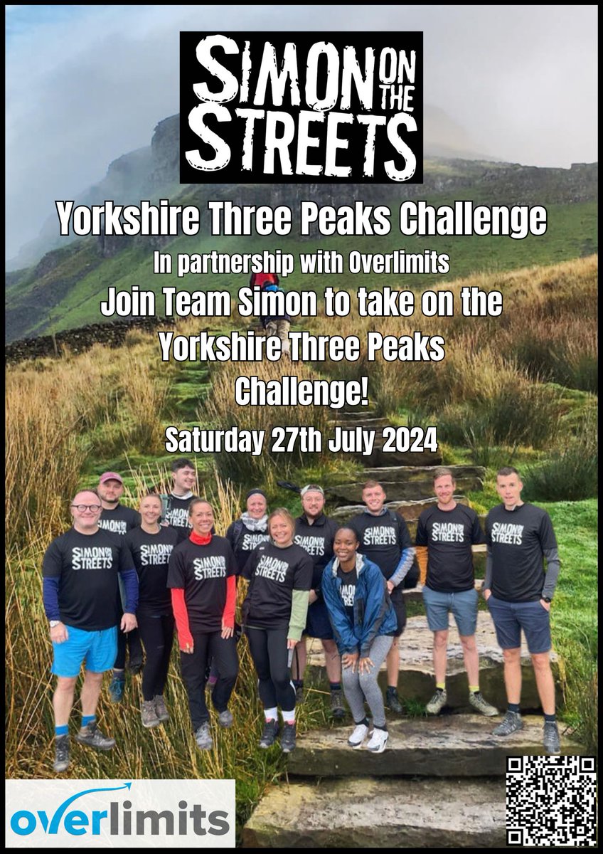 Ready to make a difference? Lace-up & help Simon on the Streets raise vital funds this year. Fundraising spaces available for the Rob Burrow Leeds Marathon, Leeds Half Marathon, Leeds 10k and Yorkshire Three Peaks Challenge. Email andy@simononthestreets.co.uk for more details.