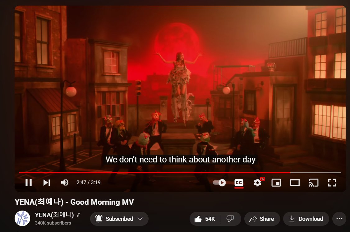 yenaens's tweet photo. can we all please lend just 3mins of ur day to join mass streaming parties for yena 😭 
#GOODMORNING_Streaming https://t.co/6gXjmhnXPY