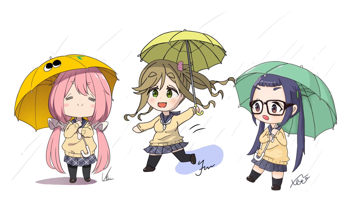 犬山あおい ,各務原なでしこ 「できたよ〜なでしこ 」|yasのイラスト