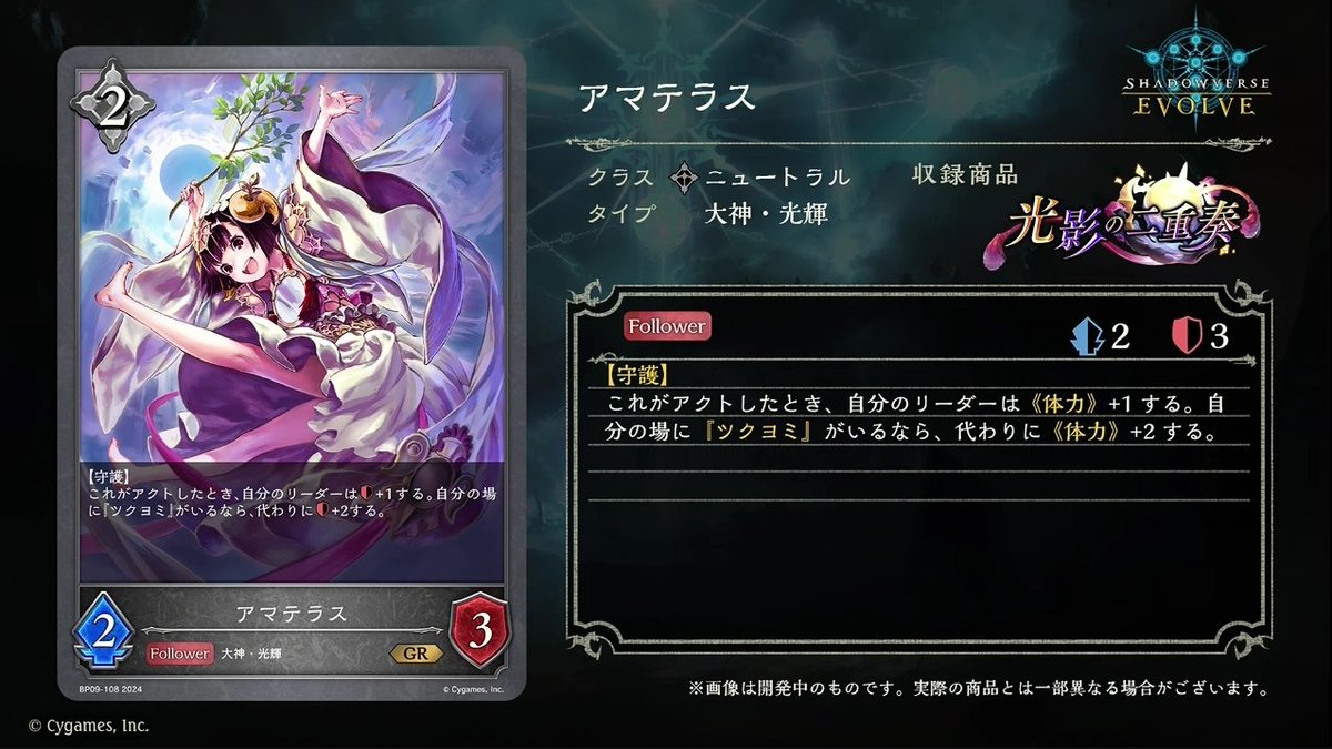 Shadowverse シャドウバース シャドバ 月と太陽 プレイマット