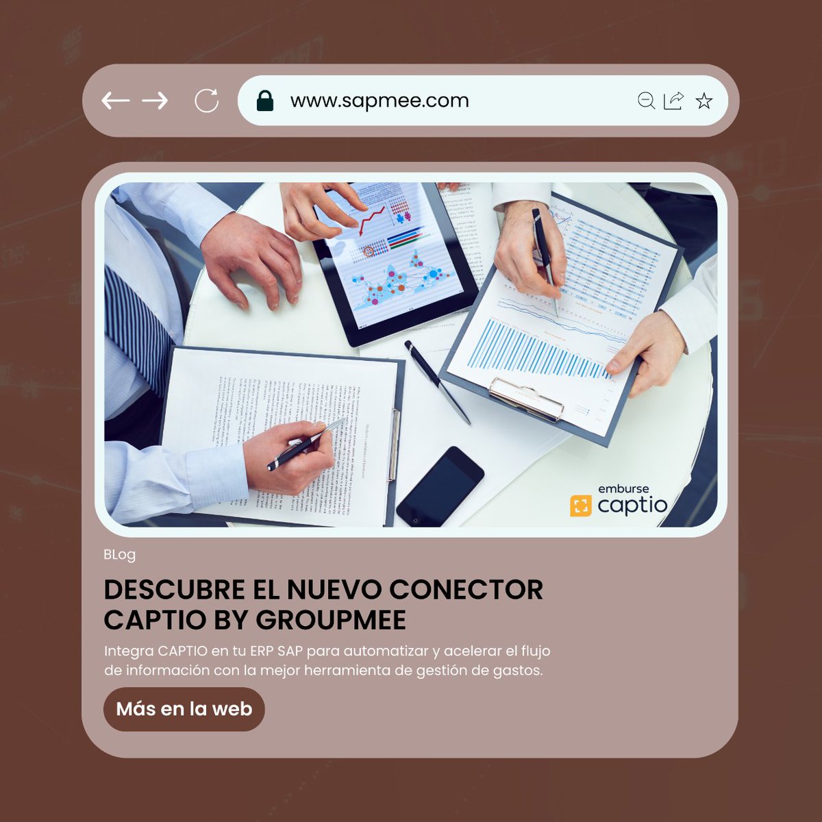 sapmee1's tweet photo. ¡Descubre como integrar #CAPTIO en tu #ERP #SAP para automatizar y acelerar el flujo de información, gracias al nuevo conector @emburse Captio by #GROUPmee.

➕ Más información disponible en https://t.co/P5TtcCGwQT

#SAPmee https://t.co/PazHlptP12