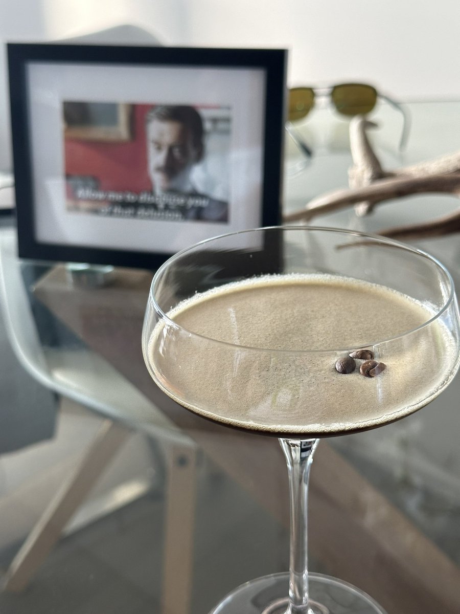 First <a href="/channelclem/">Clem</a> espresso martini of 2024 🍸