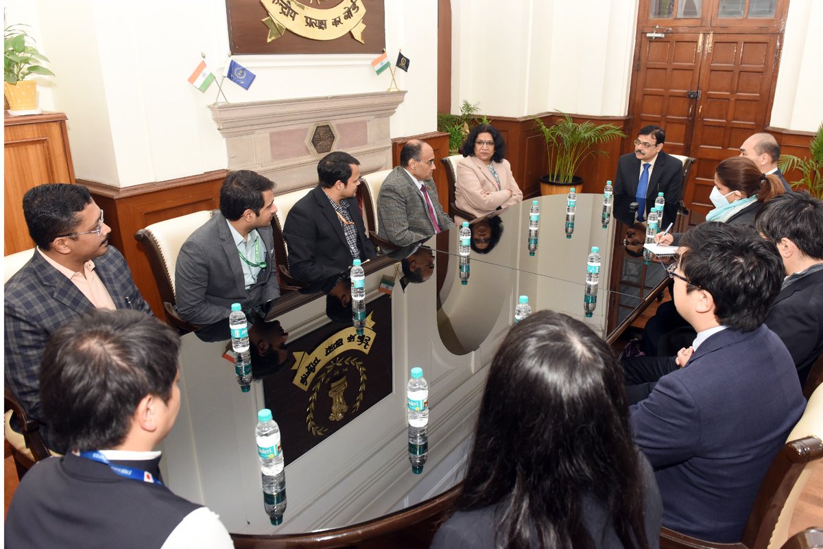 The Competent Authority Team of Japan led by Mr. Dai Hirose, called on the Chairman, CBDT Shri Nitin Gupta & Member (L), CBDT Smt. Pragya Sahay Saksena at North Block, New Delhi. The Indian Competent Authority Team was also present. The Japanese delegation is in India to…