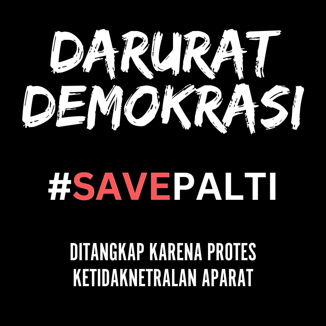 Pak <a href="/jokowi/">Joko Widodo</a>, rejim orba sudah bangkit? 

#SavePalti 

<a href="/Aryprasetyo85/">Ary Prasetyo</a> <a href="/triwul82/">kiv z</a> <a href="/Aryprasetyo85/">Ary Prasetyo</a> <a href="/tolakbigotnkri/">#TolakPembodohan</a> <a href="/YRadianto/">Aki Tulalit</a>