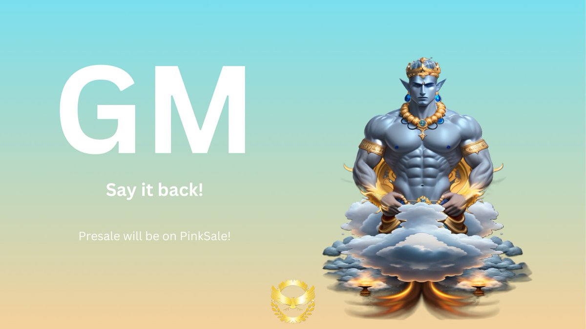 CG_Token's tweet photo. GM GM !!
#CelestialGuard #memecoin #100x #PreSaleSoon #Pinksale https://t.co/ReRRimkayG