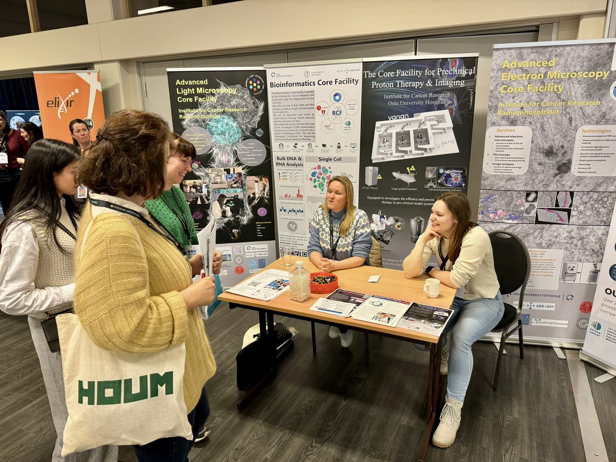 OSLOmicsCore's tweet image. Good attendance to posters and stand for ICR Core Facilities @NbsOslo. Looking forward to day 2. @flowcytometri @Microscopy_ICR @IcrCore @OusResearch